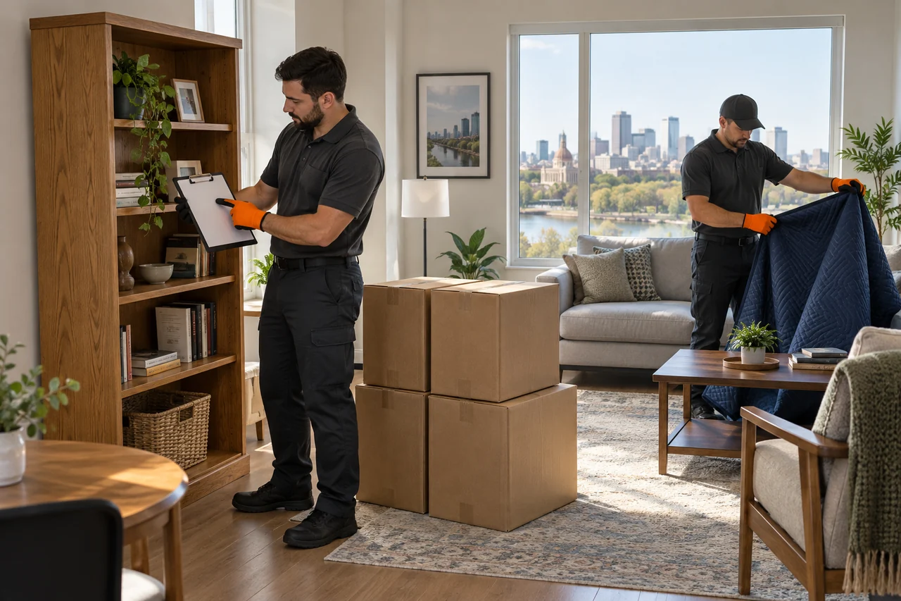 Illustrative scene of a selected partial household inventory
